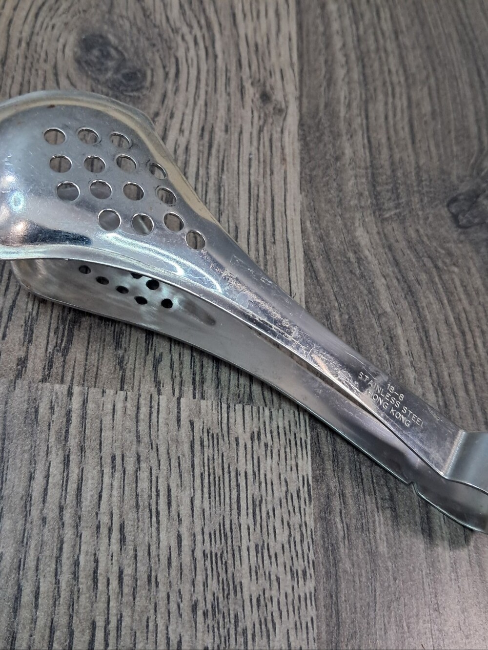 Tea Bag 18-8 Stainless Steel Perforated Tongs Silver Hong Kong